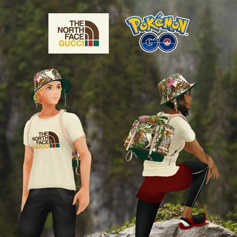 pokemon north face and gucci|gucci pokemon go.